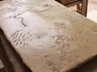 ANTIQUE DALLE DE BOURGOGNE, AGED FRENCH LIMESTONE FLOORING,RECLAIMED FRENCH FLOORING,LIMESTONE 16 CENTURY OF THE SECOND CUT.5 CM Thick.for Best Price send email.